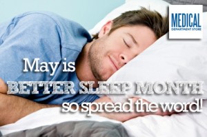 better sleep month medical department store